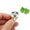 Black Cherry Blossom adjustable sterling silver ring  Cherry Blossom 107,00 €