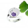 Purple Cherry Blossom adjustable sterling silver ring Cherry Blossom 79,00&nbsp;€