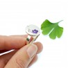 Purple Cherry Blossom adjustable sterling silver ring Cherry Blossom 79,00&nbsp;€