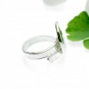 Scwarze Kirschblumen Sterling Silber verstellbarer Ring Kirschblumen 77,00&nbsp;€
