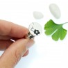 Scwarze Kirschblumen Sterling Silber verstellbarer Ring Kirschblumen 77,00&nbsp;€
