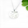 Pendant on 925/1000 silver flower chain made in France Desiree Schmidt Paris Cherry Blossom 57,00 €