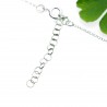Collier ajustable fleur du Japon argent 925 made in France Desiree Schmidt Paris