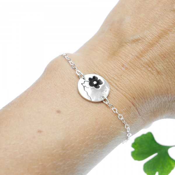 Black Cherry Blossom sterling silver bracelet Cherry Blossom 57,00 €