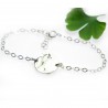 Violet Cherry Blossom sterling silver bracelet  Cherry Blossom 57,00 €
