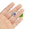Violet Cherry Blossom sterling silver bracelet  Cherry Blossom 57,00 €