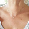 925 silver flower necklace made in France Desiree Schmidt Paris Prunus 35,00&nbsp;€