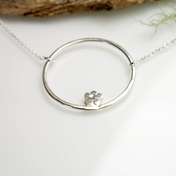 Sterling silver Prunus flower necklace  Prunus 57,00 €