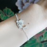 Petit bracelet carpe Koï réglable en argent massif 925/1000  Koi 69,00 €