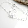 Petit bracelet carpe Koï réglable en argent massif 925/1000  Koi 69,00 €
