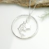 Collier carpe Koï en argent 925 fabriqué en France