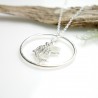 Collier tendance femme carpe Koï en argent 925 made in France