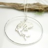 Grosse Koi-Karpfen Kette aus 925 Silber Koi 127,00&nbsp;€