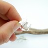 Bague carpe Koï du Japon en argent massif 925/1000