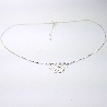 Awa bubble small adjustable Sterling silver necklace Desiree Schmidt Paris AWA 57,00 €