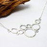 Awa bubble adjustable Sterling silver necklace Desiree Schmidt Paris AWA 77,00 €