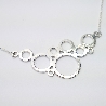 Grand collier ras du cou bulles Awa en argent massif 925 Desiree Schmidt Paris fabriqué en France