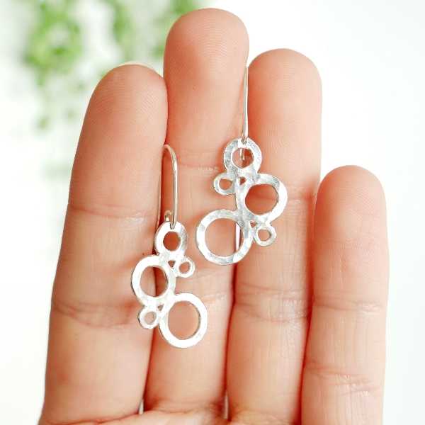Awa bubble pendant earrings. Sterling silver. AWA 67,00 €