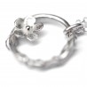 collier pendentif sakura argent 925/1000 made in France Desiree Schmidt Paris Sakura