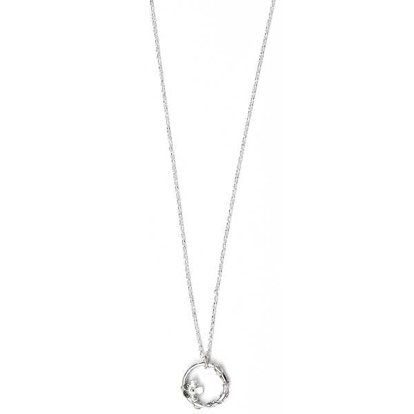 woman necklace silver 925 flower made in France Desiree Schmidt Paris Sakura 57,00 €