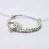 adjustable necklace flower of Japan silver 925 made in France Desiree Schmidt Paris Sakura 77,00 €