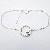 Sakura flower ajustable bracelet. Sterling silver.  Sakura 52,00 €