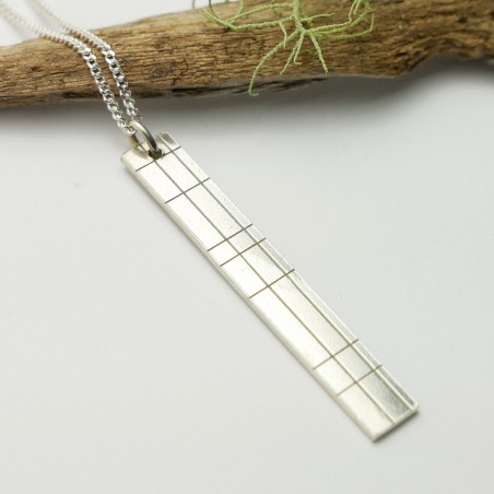 Kilt rechteckige Halskette aus Sterlingsilber 925/1000 Desiree Schmidt Paris Kilt 65,00 €