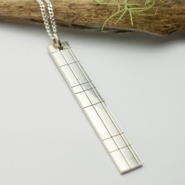 Kilt rechteckige Halskette aus Sterlingsilber 925/1000 Desiree Schmidt Paris Kilt 65,00 €
