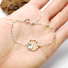 Bracelet réglable fleur Sakura en argent massif  Sakura 52,00 €