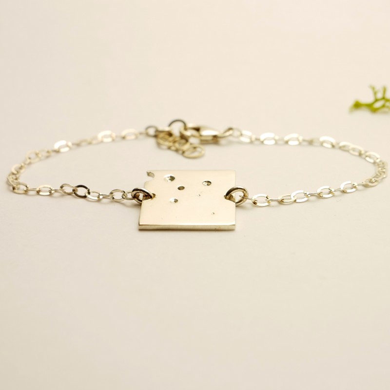 Petit bracelet carré Bulles en argent 925/1000 Bulles 59,00 € Petit bracelet carré Bulles en argent 925/1000 Bulles 59,00 €