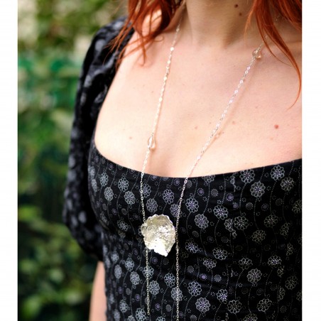 Mellow Meadow Flower long ajustable necklace. Sterling silver. Necklaces 175,00 €