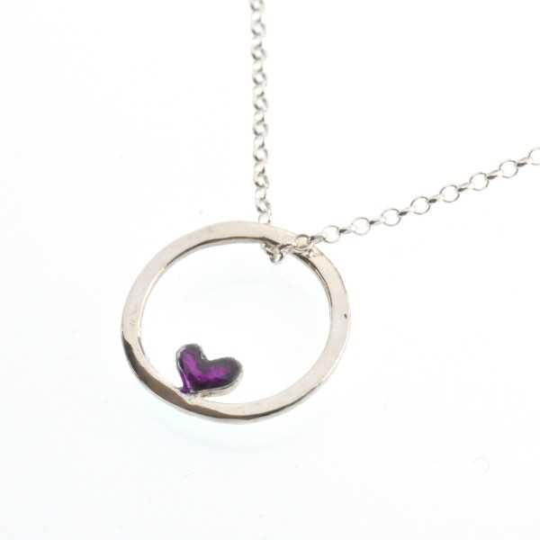 Valentine small reversible necklace. Sterling silver. Desiree Schmidt Paris Valentine 39,00 €