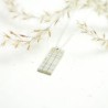 Small rectangular Kilt necklace in sterling silver 925 Kilt Desiree...