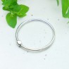 Feiner Ring aus 925er Silber mit quadratischer Kugel Minimalistisch...
