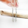 Branch sterling silver long earrings Eda Desiree Schmidt Paris