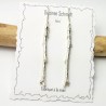 Branch sterling silver long earrings Eda Desiree Schmidt Paris