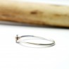 Bague fabriquée en France empilable argent 925