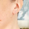 Zweig kleine Ohrstecker aus Sterlingsilber Eda Desiree Schmidt Paris