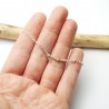Bracelet ajustable branche en argent 925 made in France