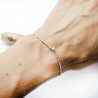 Bracelet branche en argent 925 made in France sans nickel