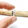 Minimalistischer Sterlingsilber Ring mit Blumemotiv Pflanzen und Bl...