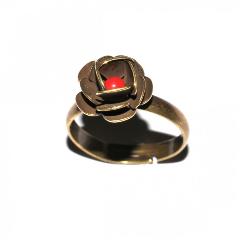 Adjustable Rose ring. Aged bronze. Rose 27,00 €