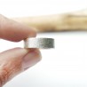 Anneau épais pour homme et femme en argent 925 sans nickel