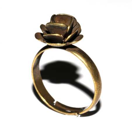 Adjustable Rose ring. Aged bronze. Rose 27,00 €