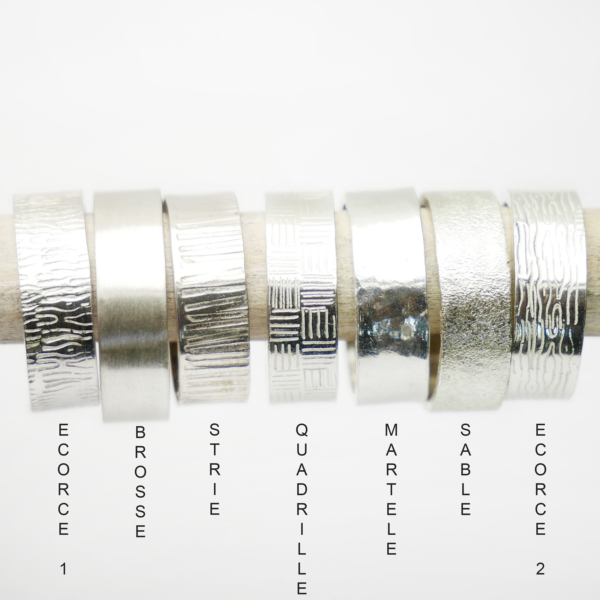 Bague Large En Argent Sterling 925 - Taille 51, Poids 5,68g - Occasion
