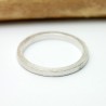 Bague large en argent fabrication française pour homme et femme