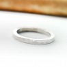 Bague épaisse en argent fabrication française pour homme et femme