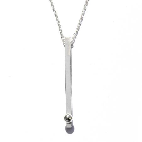 Rain Drop sterling silver adjustable necklace Desiree Schmidt Paris Rain drop 67,00 €