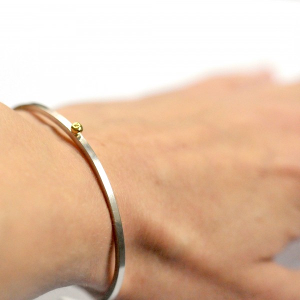 Regentropfen Armband aus Sterling Silver und Gold Desiree Schmidt Paris Regentropfen 127,00 €
