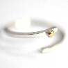 Gold Rain Drop adjustable sterling silver ring Rain drop 97,00&nbsp;€